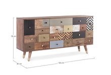 Carica l&#39;immagine nel visualizzatore di Gallery, Orlando Store™ - Credenza 2 Ante-4 Cassetti Dhaval

