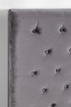 Carica l&#39;immagine nel visualizzatore di Gallery, Orlando Store™ - Testiera Letto Caspar Grigio Scuro 160
