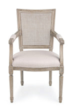 Load image into Gallery viewer, Orlando Store™ - Liliane Beige Chair with Armrests
