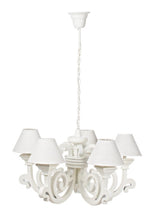 Load image into Gallery viewer, Orlando Store™ - 5 Light Bastia White Wood Chandelier
