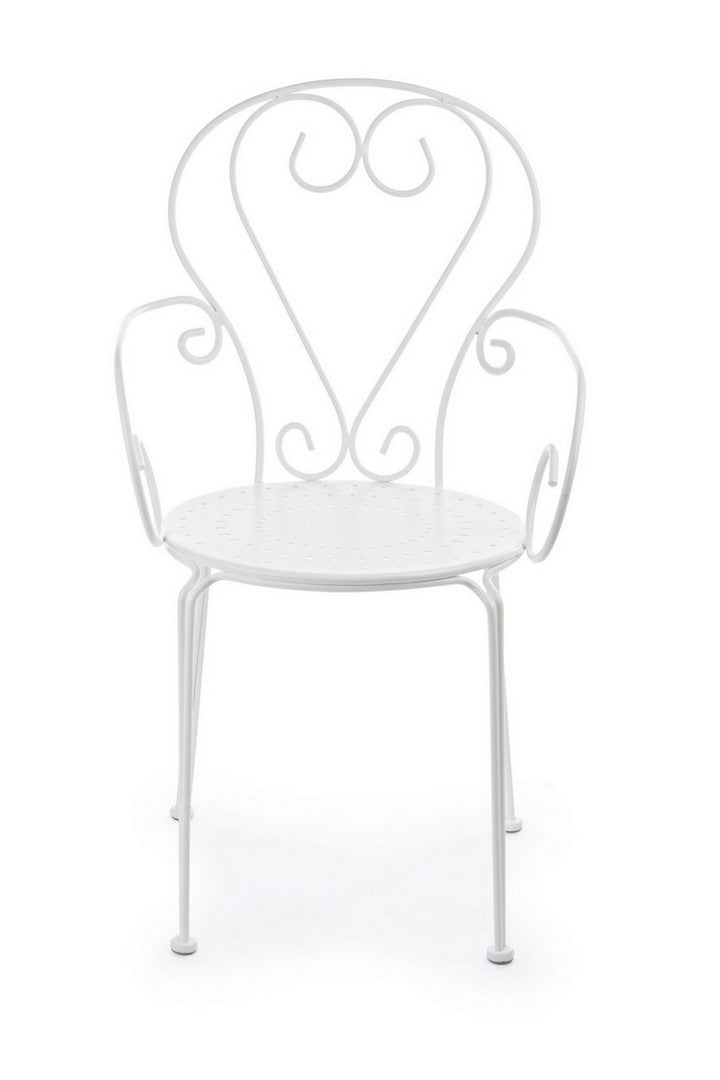 Orlando Store™ - Etienne Chair with Armrest White