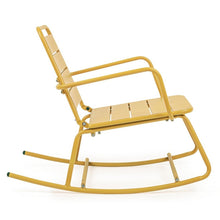 Carica l&#39;immagine nel visualizzatore di Gallery, Orlando Store™ - Poltrona Dondolo Lillian Ocra

