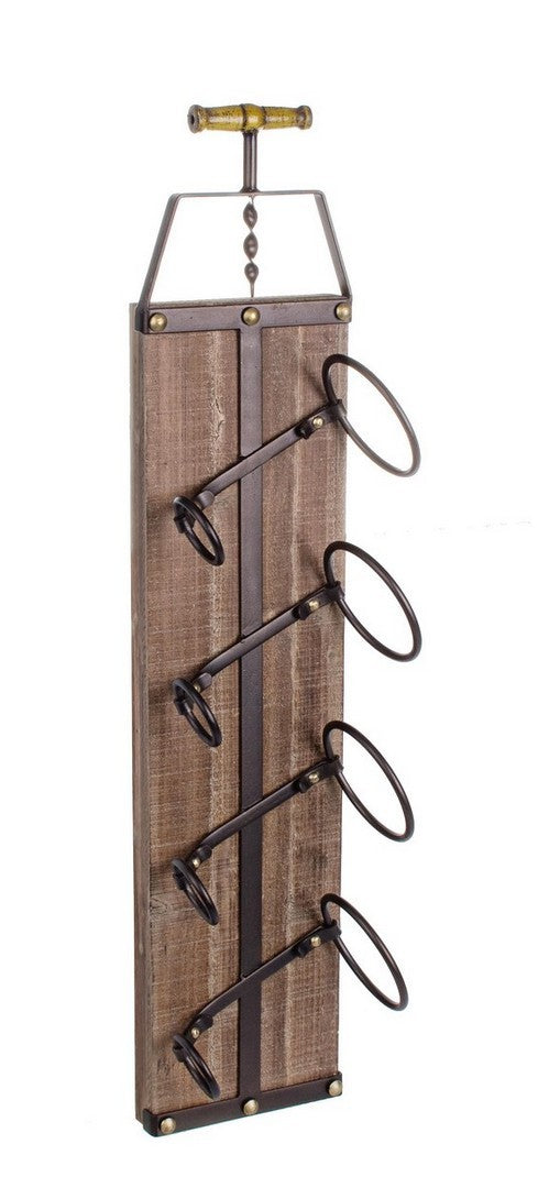 Orlando Store™ - Porta Bottiglie Inca 4 Ganci
