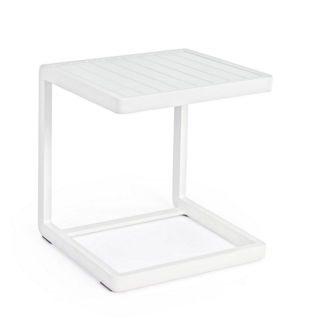 Orlando Store™ - Tavolino Konnor 40x40 Bianco