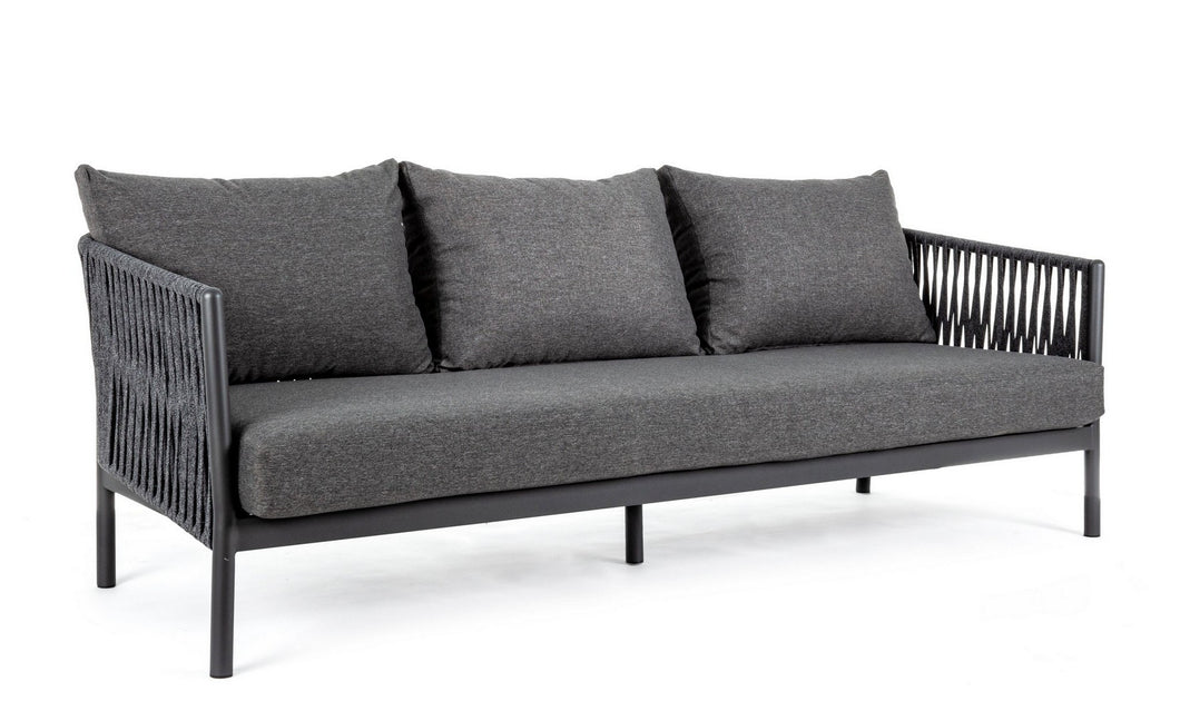 Orlando Store™ - Florencia 3-Seater Sofa Anthracite WG21