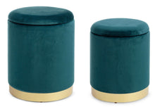 Carica l&#39;immagine nel visualizzatore di Gallery, Orlando Store™ - SET2 Pouf Contenitore Polina Navyus
