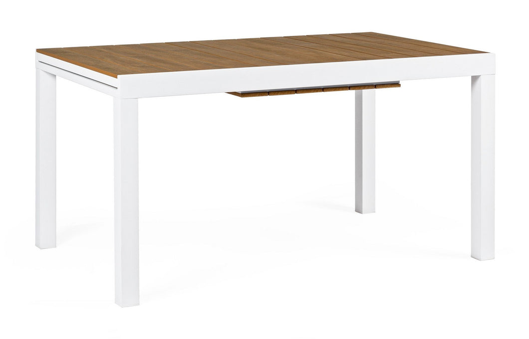 Orlando Store™ - Tavolo Allungabile Elias 140-200X90 Bianco SJ60