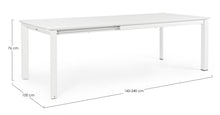 Load image into Gallery viewer, Orlando Store™ - Konnor Extendable Table 160-240X100 White
