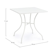 Carica l&#39;immagine nel visualizzatore di Gallery, Orlando Store™ - Tavolo Kelsie Bianco 70x70
