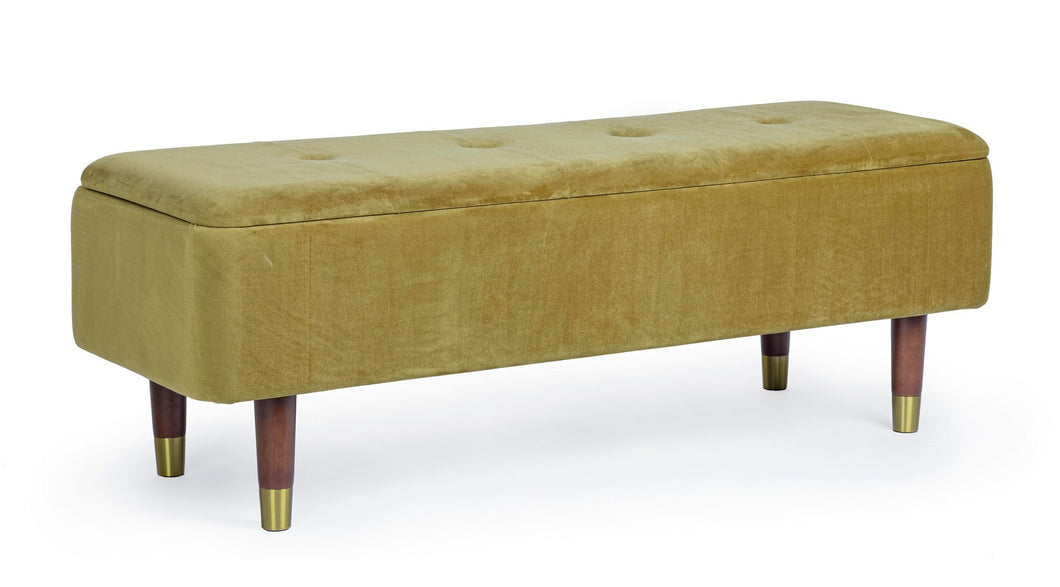 Orlando Store™ - Kira Olive 2-Seater Storage Bench