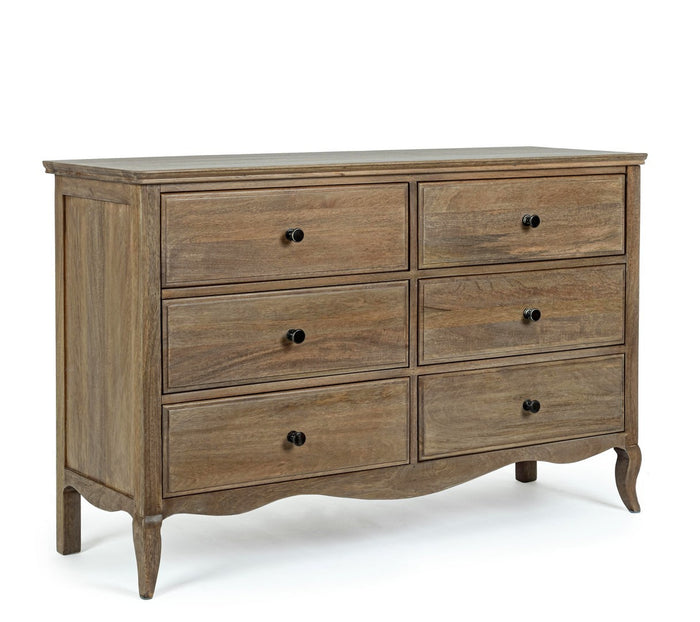 Orlando Store™ - Domitille 6-drawer chest of drawers