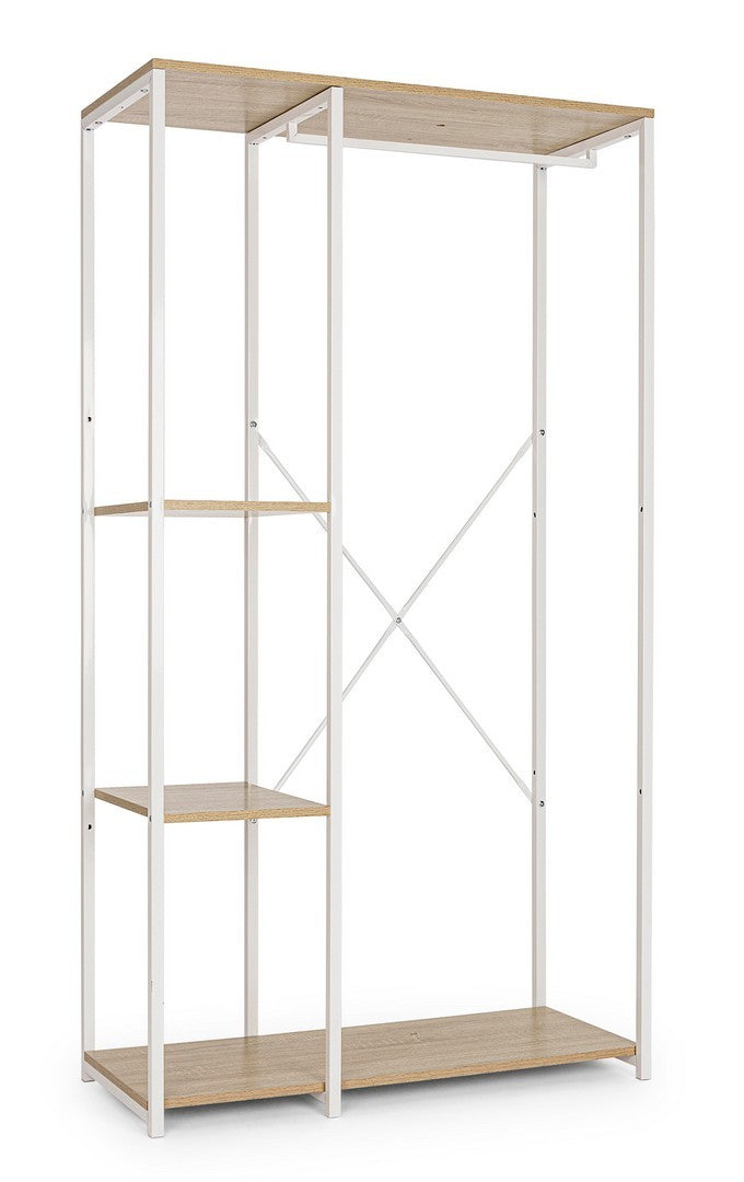 Orlando Store™ - Appendiabiti Elettra Bianco 3 Piani H167