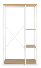 Carica l&#39;immagine nel visualizzatore di Gallery, Orlando Store™ - Appendiabiti Elettra Bianco 3 Piani H167

