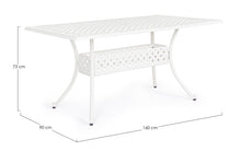 Carica l&#39;immagine nel visualizzatore di Gallery, Orlando Store™ - Tavolo Ivrea Rettangolare 160X90 Bianco
