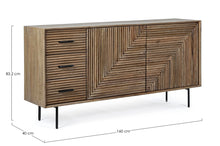 Carica l&#39;immagine nel visualizzatore di Gallery, Orlando Store™ - Credenza 2 Ante - 3 Cassetti Darsey
