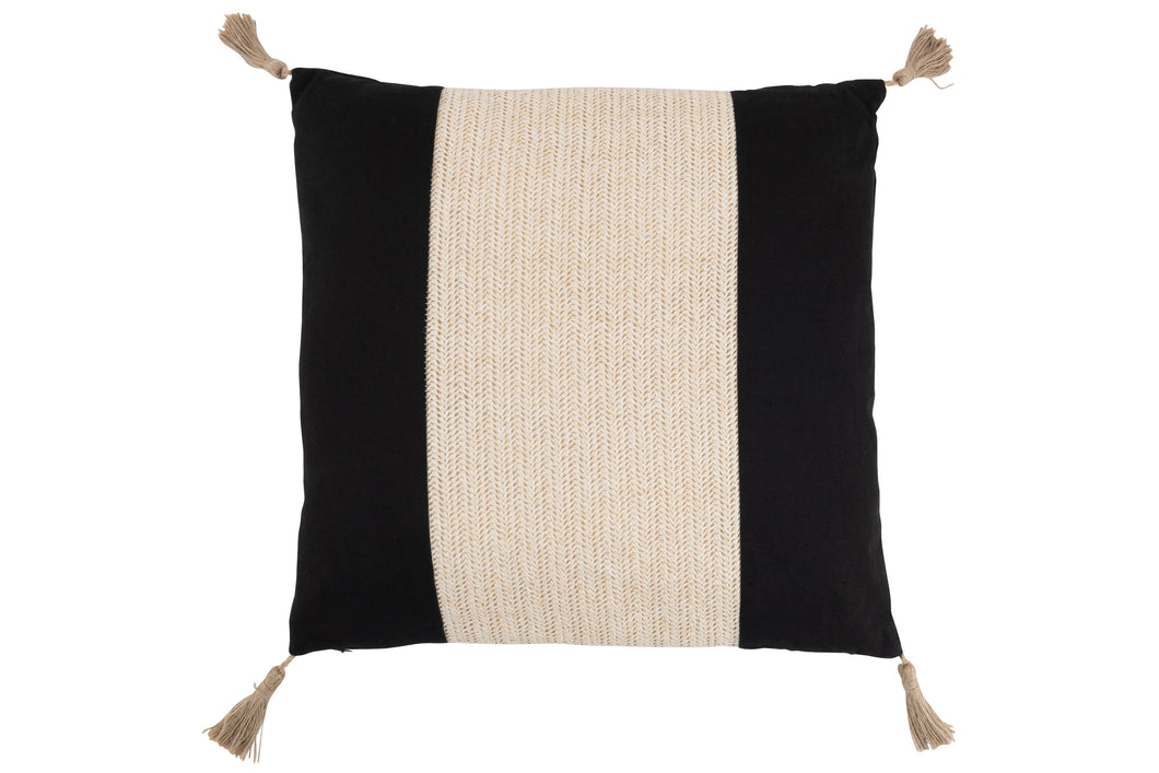 Orlando Store™ - Black Square Braided Cushion