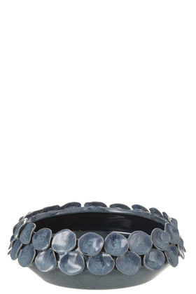 Orlando Store™ -  Vaso Foglie Ceramica Blu