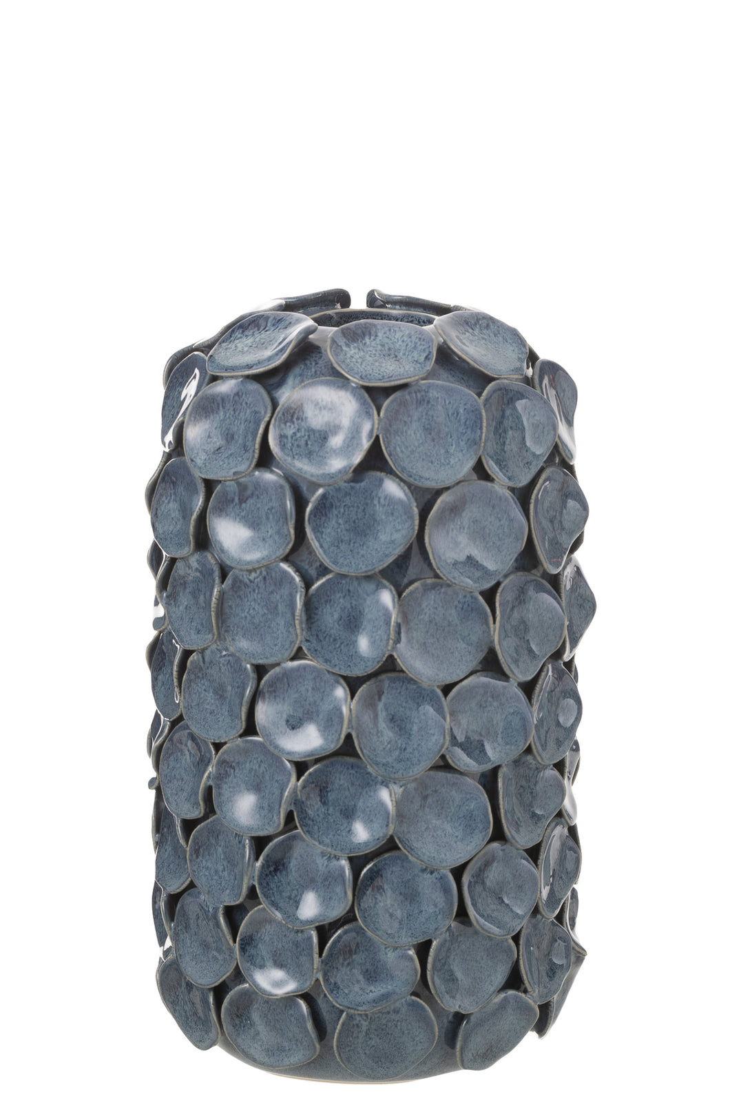 Orlando Store™ - Vaso Foglie Ceramica Blu Large