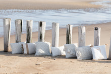 Load image into Gallery viewer, Orlando Store™ - Striped Rectangular Cotton Beach Cushion in Taupe
