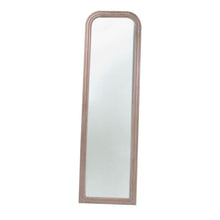 Carica l&#39;immagine nel visualizzatore di Gallery, Orlando Store™ - Specchio da Terra Legno Crema Anticato Opaco Ovale

