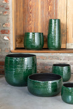 Load image into Gallery viewer, Orlando Store™ - Extra Large Green Ceramic Motif Vase Holder
