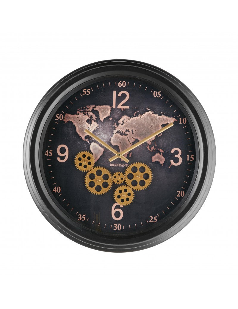 Orlando Store™ - World Clock with Exposed Metal Mechanism