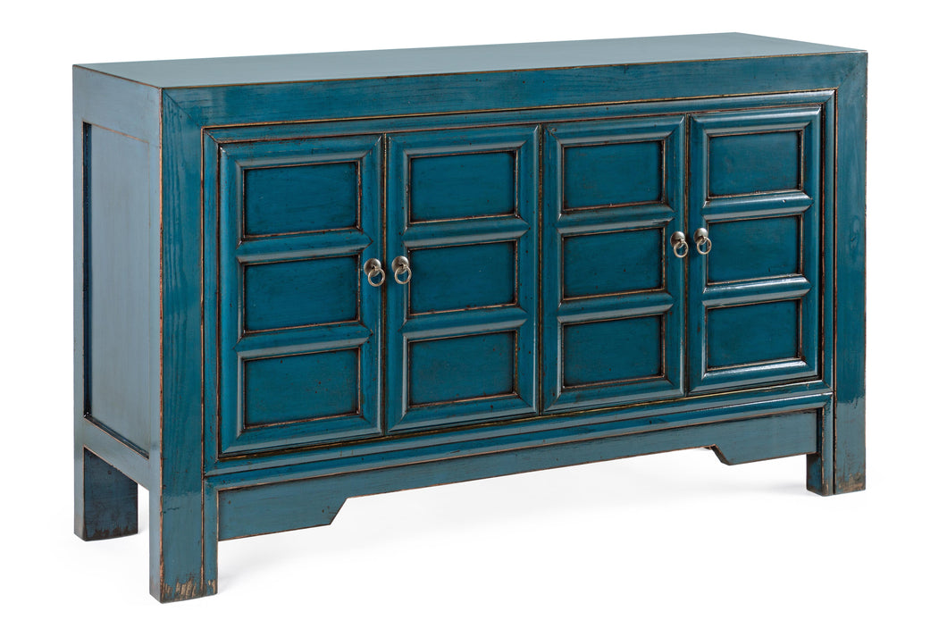 Orlando Store™ - Credenza 4 Ante Jinan Blu