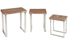 Carica l&#39;immagine nel visualizzatore di Gallery, Orlando Store™ - SET3 Tavolino Basso in Legno e Metallo
