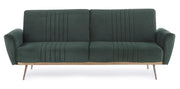 Orlando Store™ - Johnny Velvet Sofa Bed Dark Green