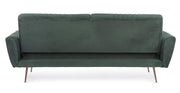 Orlando Store™ - Johnny Velvet Sofa Bed Dark Green