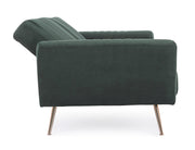 Orlando Store™ - Johnny Velvet Sofa Bed Dark Green