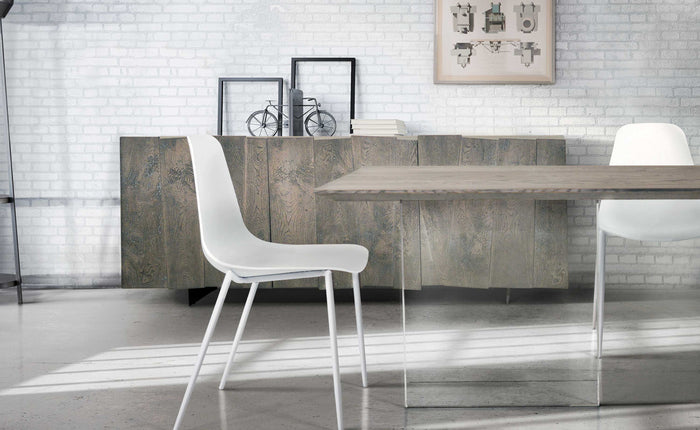 Orlando Store™ - Knotted Oak Base with 3 Hinged Doors