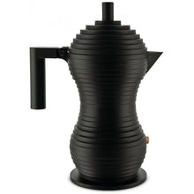 Carica l&#39;immagine nel visualizzatore di Gallery, Orlando Store™ - Caffettiera Espresso Nera Pulcina - 3 tazze
