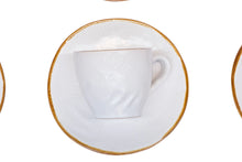 Carica l&#39;immagine nel visualizzatore di Gallery, Orlando Store™ - SET 6 Tazzina Caffe&#39; con Piattino Mediterraneo Bianco
