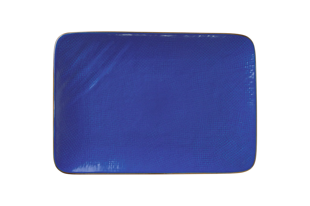 Orlando Store™ - Piatto Rettangolare Mediterraneo Blu