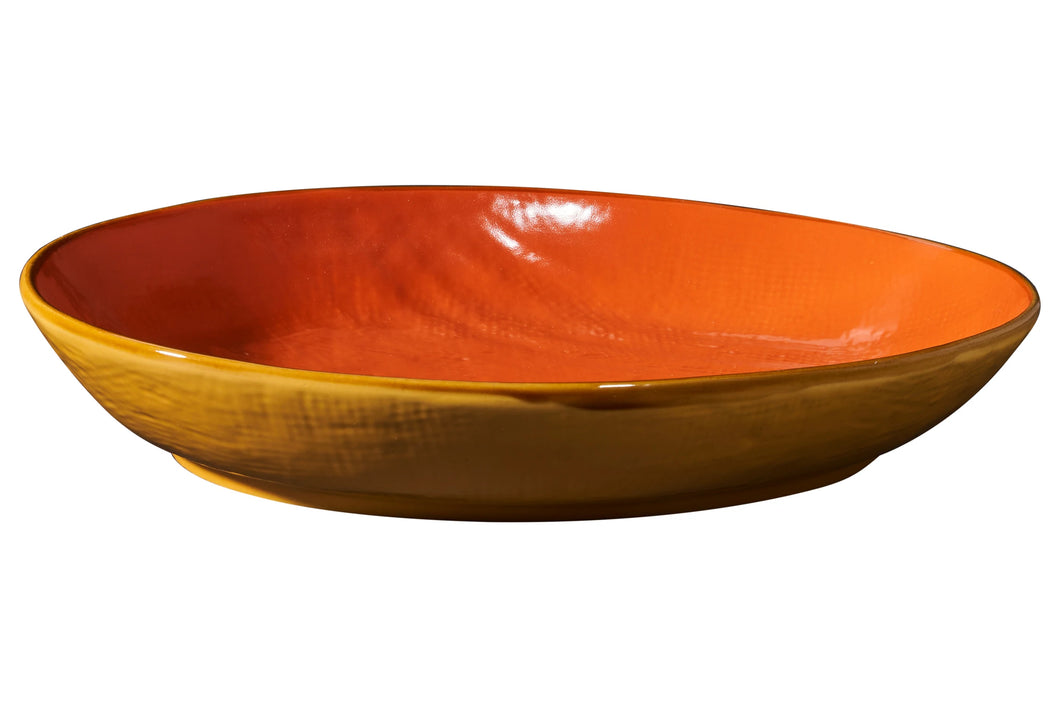 Orlando Store™ - Yellow Mediterranean High Edge Oval Tray