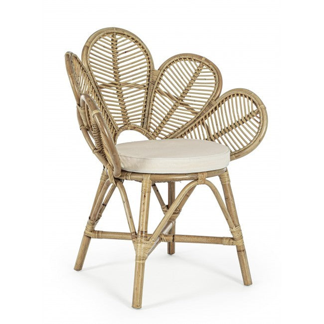 Orlando Store™ - Sedia Flores Naturale