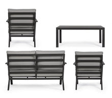 Carica l&#39;immagine nel visualizzatore di Gallery, Orlando Store™ - SET4 Salotto Harley Antracite YK13
