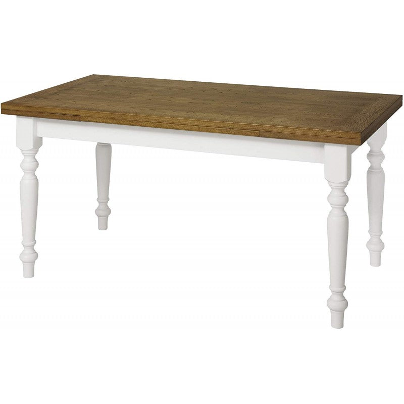 Orlando Store™ - Oak Table with White Legs