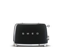 Carica l&#39;immagine nel visualizzatore di Gallery, Orlando Store™ - Tostapane 50&#39;s Style Nero SMEG
